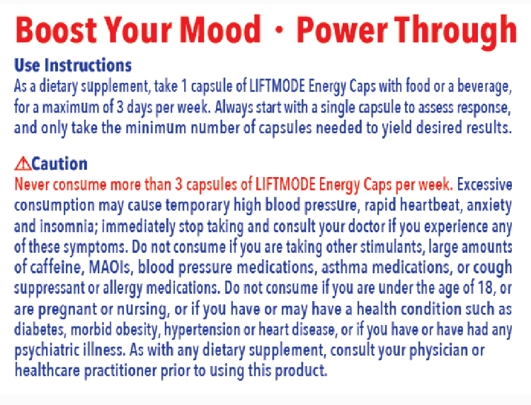 Energy Caps - Tự tin, Năng lượng & Tập Trung - Ảnh 3
