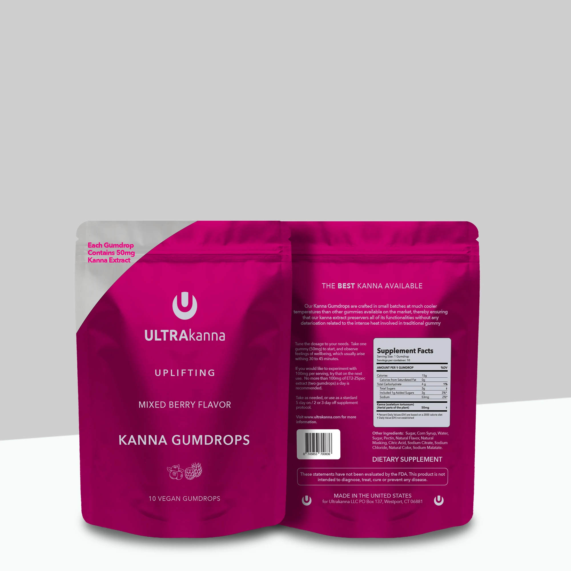 Uplifting Kanna Gumdrops (20 Units) - Năng Lượng Phấn Chấn - Ảnh 2
